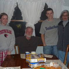 Christmas 2009 (Jim, Linda, Kristi, and Kyle)