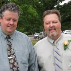 Jim -kevin our Wedding July 7 2006