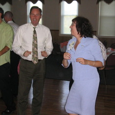 Jim and Debbie MacKenzie at Jess and Dave Hewett's wedding