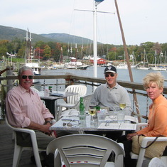 Jim, Ruth & John - Maine 2004