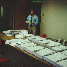 1981: Jim at the office
