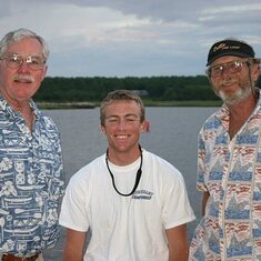 2004: Jim, JM and Chuck Cook