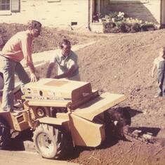 1976: Projects on Burleigh Drive