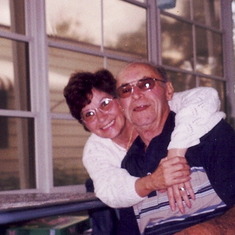 Grandpa & Gillie- His Angel...and wife.