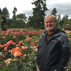 International Rose Test Garden in Portland