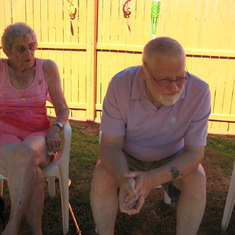 Jim and Rita at Jay's 4th of July picnic