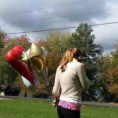 alicia balloon launch in Ohio 2013