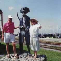 Dad & Mom at Amelia Island - 1991