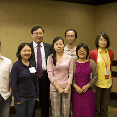 Prof. Yi-Xue Li with his students 2013@Nashville