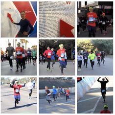 photos during the 2019 Houston Marathon