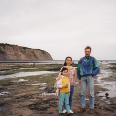Trip to the Yorkshire Moors with Thomas Stirner, colleague and good friend of Jingqi and Fei. 1996