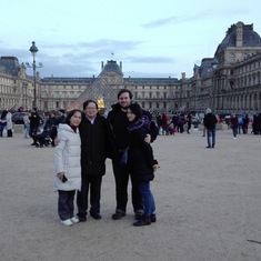 Our second trip to Paris in 2018, 22 years after our first visit (Our first vacation with Markus.) 22年后重访法国巴黎（也是第一次和马库斯度假）卢浮宫2018。