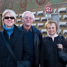 Out and about with Robin, Frank and Jitka. Czech Republic, 2007.
