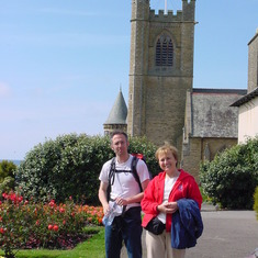 Wales 2004 - Tom and Jitka (taken by Laura)