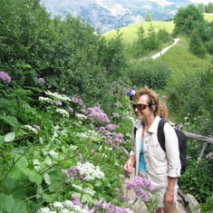 Dolomites 2007 07 In her element