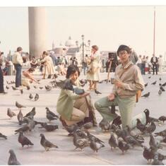 Jiun and Bernard, Venice 1979