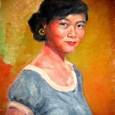 Oil paint of Jiun