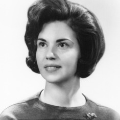 Joan BW portrait about 1955