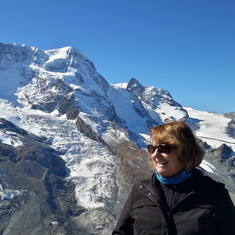 Mountain viewing at Gornergrat near Zermatt