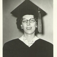 Joan- Ohio State Graduation 1962