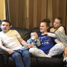 leanne and her family 