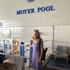Visiting the Moyer Pool