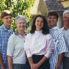A classic family photo. Early 1990's, Fresno CA