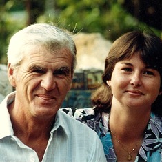 Joan & her Dad.