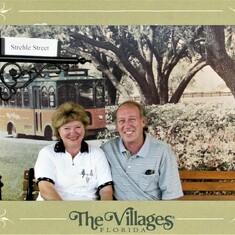One of the funniest days for Joan at a tour of the Villages, FL
