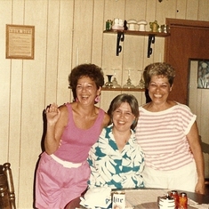Aunt Mary, Aunt Barb and Mom