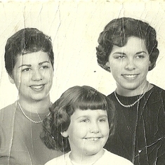 Aunt Mary, Mom and Aunt Barb