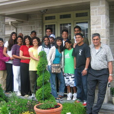 Ottawa with the Rodericks family in 2008