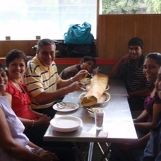 A Dosa to remember with the Shenoy’s in 2009