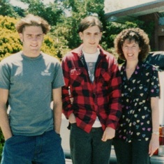 Joanie, John and Mike