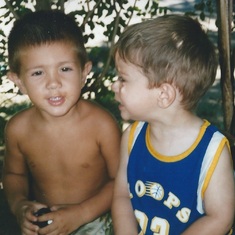 Nathan and Hank 3 Oahu 1998