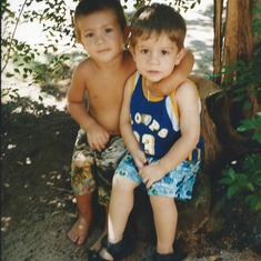 Nathan and Hank Oahu 1998