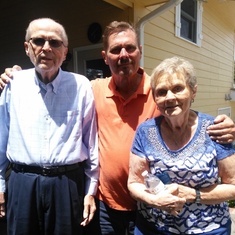 Uncle Al, Loran and Mom 6/22/15