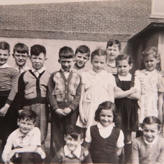 Play yard at St. Lawrence School, Catasauqua, PA. I am "guessing" 1943. I miss you Joanne.