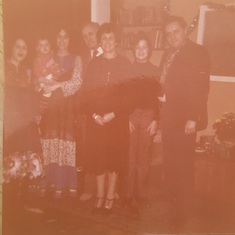 Christmas party in Well walk Hampstead early 70’s