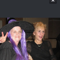 Joanne and I at a Halloween party in London on October 31,2007.  