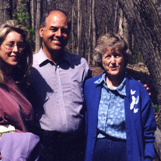 With Cindy and Chris Enerson at Arboretum 2000