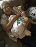 Proud Nonna with Fiona 