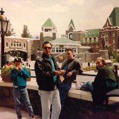 This was taken Banff Springs Hotel in Alberta Canada, during a family vacation in June of 1993.