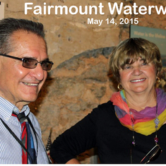 Joe & Joan Haefle - Fairmount Waterworks tour on May 14, 2015
