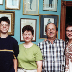 Late 1990's Delavan: Mike, Nancy, Joe and Tony