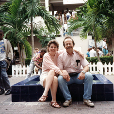 1989 Disney World Florida: Nancy and Joe