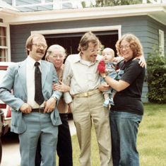 1982- Monroe: Joe, Mary Wilson, Dan Wilson, Baby Tony, Marj Wilson