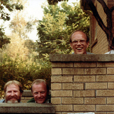 1980- HS Friends: Larry Kolden, Whitey Minette, Paul Ketchpaw, Joe