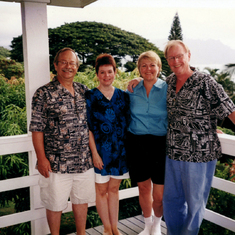 2003 Hawaii: Joe, Nancy, Bonnie and Whitey Minette
