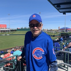 2019 Mesa, AZ: Joe (Cubs fan)